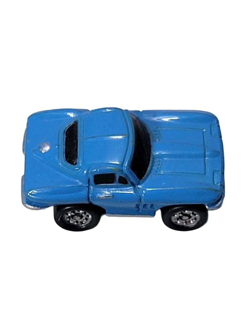 Vintage Micro Machines 1964 Chevy Corvette Stingray Blue 1986 Galoob Car Vtg
